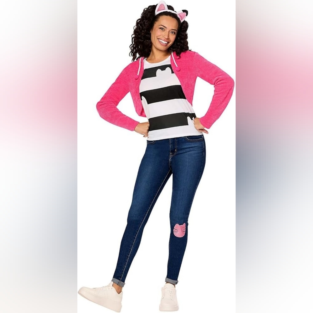 Gabby's Dollhouse Adult Gabby Costume, Officially Licensed